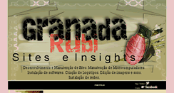 Desktop Screenshot of granadarubi.com.br