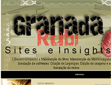 Tablet Screenshot of granadarubi.com.br